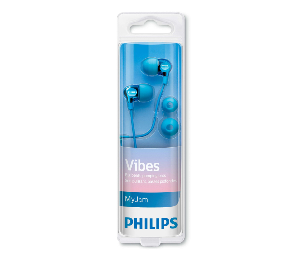 PHILIPS SHE3700LB/00 Niebieskie - 1433533 - zdjęcie 2